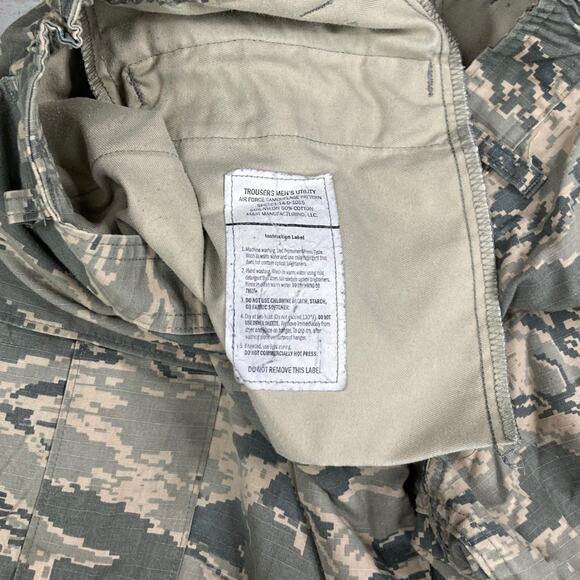 Vintage 90s Military Tactical Pants 34x28 Baggy Wide Leg Tiger Stripe Camo - Picture 5 of 12